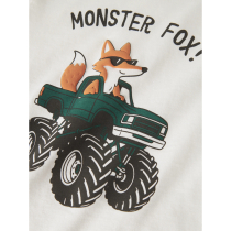 NAME IT Løs Langærmet Bluse Vagno Cloud Dancer Fox 